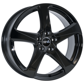 DBV Alufelge 5SP 001 schwarz 6.5x16 ET40 5x114.3 Nabe 74.1mm KBA 51472
