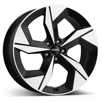 DEZENT Alufelge AO dark black/polished 7.5x19 ET54.5 5x114.3 Nabe 67.1mm KBA 54178