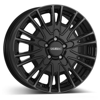 DEZENT Alufelge KE black black 7x17 ET59 5x130 Nabe 78.1mm KBA 54889
