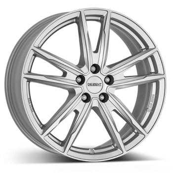DEZENT Alufelge KF silver silver 6.5x17 ET30 5x114.3 Nabe 60.1mm KBA 55148