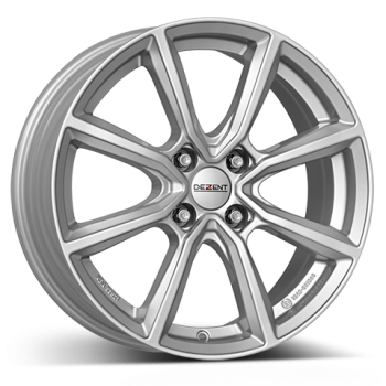 DEZENT Alufelge TN silver silver 7x18 ET27 4x108 Nabe 65.1mm KBA 55669