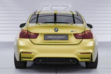 CSR Dachfinnen mit ABE für BMW 4er F32 / M4 F82 Coupe DF006-M Carbon Look matt strukturiert (keine Lackierung erforderlich)