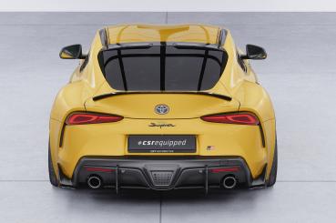 CSR Dachfinnen mit ABE für Toyota GR Supra (A90) Coupe / Fastback DF009-L schwarz matt (Lackierung erforderlich)