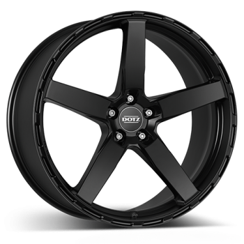 DOTZ Alufelge MarinaBay black black matt 8.5x18 ET45 5x108 Nabe 70.1mm KBA 54893