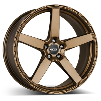 DOTZ Alufelge MarinaBay bronze Bronze matt 8x19 ET38 5x114.3 Nabe 71.6mm KBA 54896