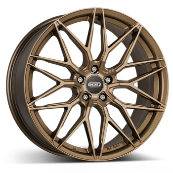 DOTZ Alufelge Suzuka bronze Bronze matt 8x18 ET45 5x108 Nabe 70.1mm KBA 52902