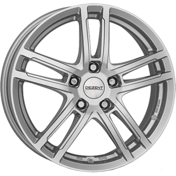DEZENT Alufelge TZ-c silver 8x18 ET30 5x112 Nabe 66.6mm KBA 52095
