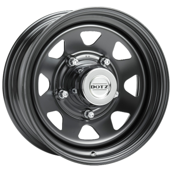 DOTZ Alufelge Dakar black 7x16 ET13 6x139.7 Nabe 110mm KBA 46217
