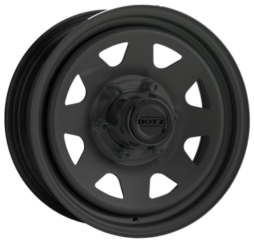 DOTZ Alufelge Pharao black 6x15 ET45 5x139.7 Nabe 110mm KBA 46218