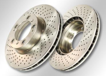 EBC Premium Disc Bremsscheiben – Vorne für Mercedes-Benz E-Klasse W211, Mercedes-Benz E-Klasse S211 – D1673D