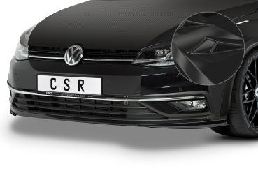 CSR Frontansatz für VW Golf 7 Basis FA285-G Glossy schwarz glänzend (keine Lackierung erforderlich)