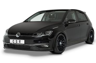 CSR Frontansatz für VW Golf 7 Basis FA285-C Carbon Look glänzend (keine Lackierung erforderlich)