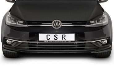CSR Frontansatz für VW Golf 7 Basis FA285-C Carbon Look glänzend (keine Lackierung erforderlich)