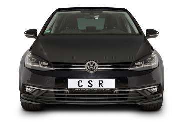 CSR Frontansatz für VW Golf 7 Basis FA285-C Carbon Look glänzend (keine Lackierung erforderlich)