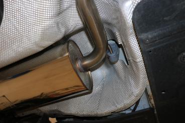 Fox passend für Ford Focus III Ecoboost - Turnier/ Kombi Endschalldämpfer Ausgang rechts/links - 145x65 Typ 59 rechts/links FO032103-671