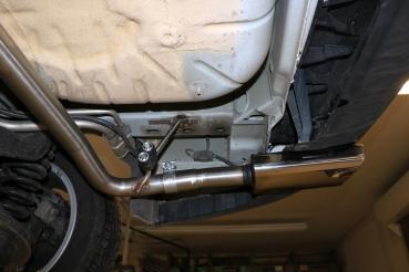 Fox passend für Ford Focus III Ecoboost - Turnier/ Kombi Endschalldämpfer Ausgang rechts/links - 145x65 Typ 59 rechts/links FO032103-671