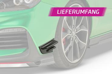 CSR Performance Flaps mit ABE für Hyundai I30 (PD) N/N-Line FP016-M Carbon Look matt strukturiert (keine Lackierung erforderlich)