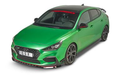 CSR Performance Flaps mit ABE für Hyundai I30 (PD) N/N-Line FP016-M Carbon Look matt strukturiert (keine Lackierung erforderlich)