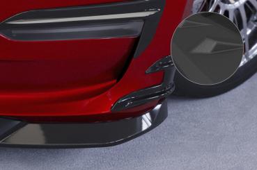 CSR Performance Flaps mit ABE für Tesla Model 3 FP021-S Strukturiert schwarz matt (keine Lackierung erforderlich)