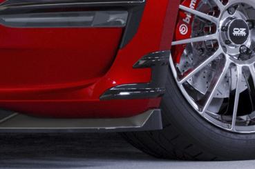 CSR Performance Flaps mit ABE für Tesla Model 3 FP021-G Glossy schwarz glänzend (keine Lackierung erforderlich)