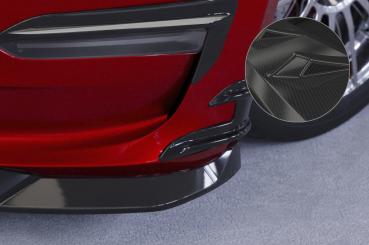 CSR Performance Flaps mit ABE für Tesla Model 3 FP021-C Carbon Look glänzend (keine Lackierung erforderlich)