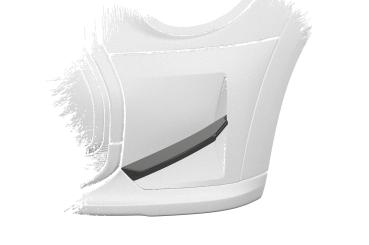 CSR Performance Flaps mit ABE für Mini F55 / F56 / F57 FP022-L schwarz matt (Lackierung erforderlich)
