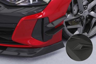 CSR Performance Flaps mit ABE für Audi e-tron GT FP023-M Carbon Look matt strukturiert (keine Lackierung erforderlich)