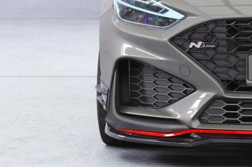 CSR Performance Flaps mit ABE für Hyundai  I30 (PD) N / N-Line FP025-L schwarz matt (Lackierung erforderlich)