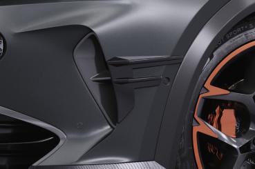 CSR Performance Flaps mit ABE für Cupra Formentor FP026-L schwarz matt (Lackierung erforderlich)
