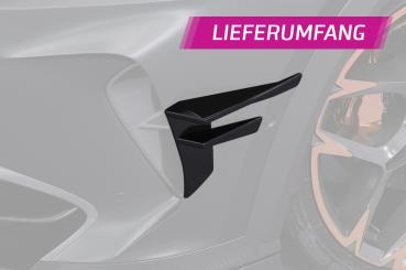 CSR Performance Flaps mit ABE für Cupra Formentor FP026-L schwarz matt (Lackierung erforderlich)