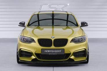 CSR Performance Flaps mit ABE für BMW 2er F22 / F23 (M-Paket, M2) FP027-L schwarz matt (Lackierung erforderlich)