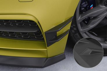 CSR Performance Flaps mit ABE für BMW 2er F22 / F23 (M-Paket, M2) FP027-L schwarz matt (Lackierung erforderlich)