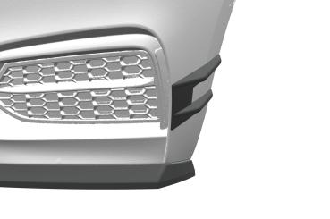 CSR Performance Flaps mit ABE für BMW 2er F22 / F23 (M-Paket, M2) FP027-L schwarz matt (Lackierung erforderlich)