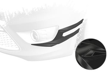 CSR Performance Flaps mit ABE für Ford Focus MK2 FP030-G Glossy schwarz Hochglanz (keine Lackierung erforderlich)