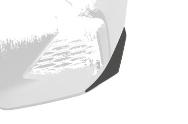 CSR Performance Flaps mit ABE für BMW Z4 G29 FP032-S schwarz matt strukturiert (keine Lackierung erforderlich)