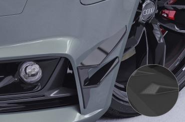 CSR Performance Flaps mit ABE für Audi A4 B9 (Typ 8W) S-Line FP033-S schwarz matt strukturiert (keine Lackierung erforderlich)