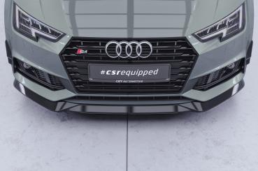 CSR Performance Flaps mit ABE für Audi A4 B9 (Typ 8W) S-Line FP033-S schwarz matt strukturiert (keine Lackierung erforderlich)
