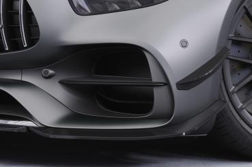 CSR Performance Flaps mit ABE für Mercedes Benz Amg GT (190) FP035-L Lackierung erforderlich (schwarz matt)