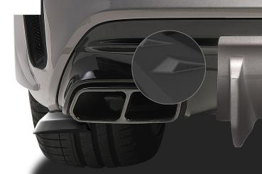 CSR Diffusor | Heckansatz mit ABE für Mercedes-Benz CLA 45 AMG X117 C117 HA213-S Strukturiert schwarz matt (keine Lackierung erforderlich)