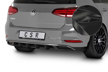 CSR Diffusor | Heckansatz mit ABE für VW Golf 7 HA234-G Glossy schwarz glänzend (keine Lackierung erforderlich)