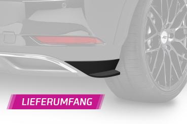 CSR Diffusor | Heckansatz mit ABE für VW Golf 7 (Typ AU) HA235-C Carbon Look glänzend (keine Lackierung erforderlich)