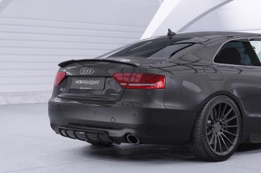 CSR Diffusor | Heckansatz mit ABE für Audi A5 8T Basis HA238-L schwarz matt (Lackierung erforderlich)