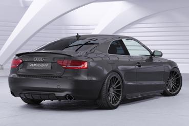 CSR Diffusor | Heckansatz mit ABE für Audi A5 8T Basis HA238-L schwarz matt (Lackierung erforderlich)