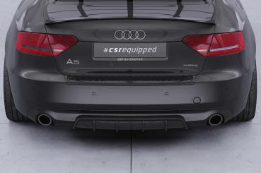 CSR Diffusor | Heckansatz mit ABE für Audi A5 8T Basis HA238-L schwarz matt (Lackierung erforderlich)