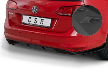 CSR Diffusor | Heckansatz mit ABE für VW Golf 7 Variant (vor Facelift) HA239-L Lackierung erforderlich (schwarz matt)