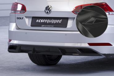 CSR Diffusor | Heckansatz mit ABE für VW Golf 7 Variant (Facelift) HA241-G Glossy schwarz Hochglanz (keine Lackierung erforderlich)