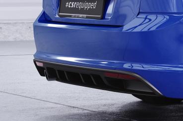 CSR Diffusor | Heckansatz mit ABE für VW Golf 7 Variant R-Line HA242-C Carbon Look glänzend (keine Lackierung erforderlich)