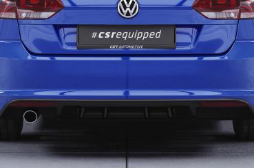CSR Diffusor | Heckansatz mit ABE für VW Golf 7 Variant R-Line HA242-C Carbon Look glänzend (keine Lackierung erforderlich)