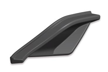 CSR Diffusor | Heckansatz mit ABE für VW Golf 6 Basis HA246-G Glossy schwarz Hochglanz (keine Lackierung erforderlich)