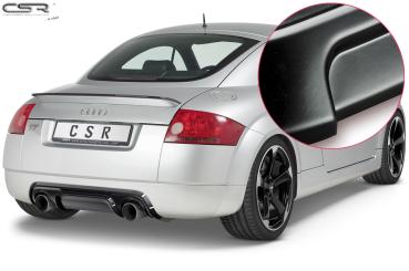 CSR Diffusor | Heckansatz mit ABE für Audi TT 8N HA249-L schwarz matt (Lackierung erforderlich)